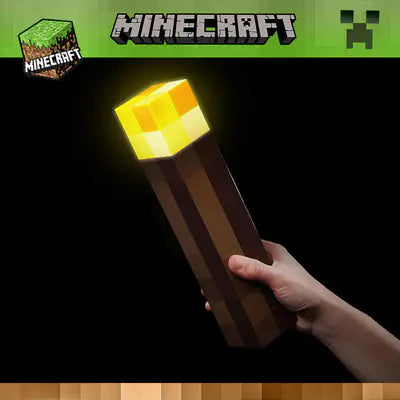 Minecraft Color Changing Sword Pickaxe Toy Lamp