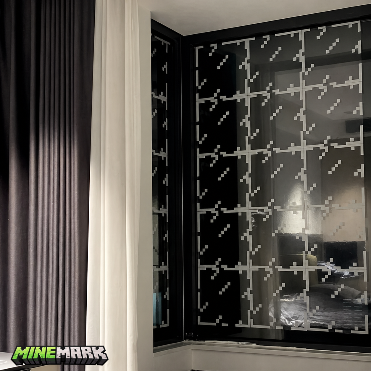 Minemark sticker fenêtre