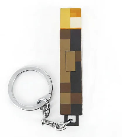 Minecraft Torch Keychain (Limited Edition) (Single)